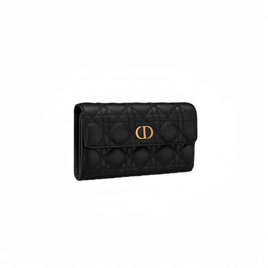 CD CARO WALLET Black（19 x 10.7 x 2.5cm）