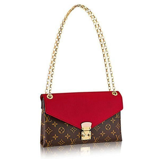 LV Tote Canvas  M41201 Cerise(26x17x6CM)