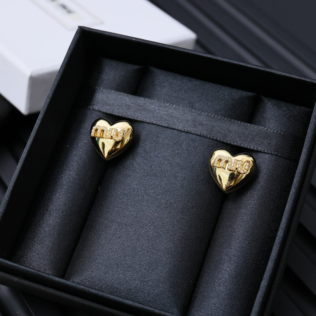 2024FW-7 HEART earrings