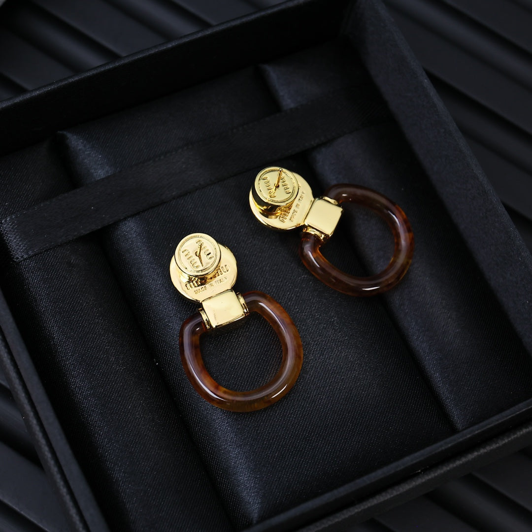 2024FW-7 circle earrings