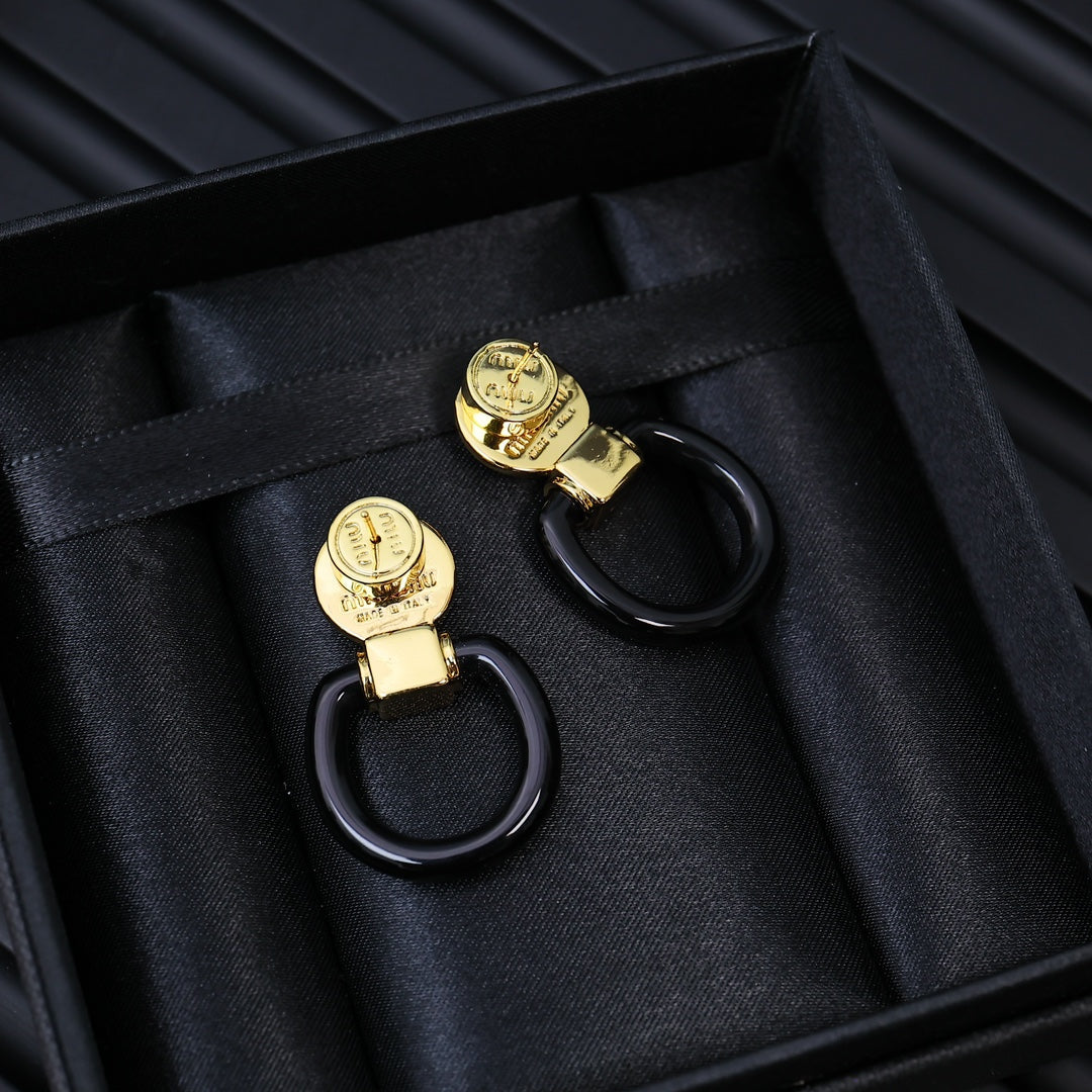 2024FW-7 circle earrings