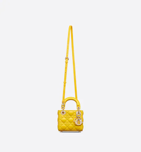 CD MICRO LADY CD BAG Yellow（12×10×5cm）