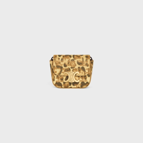 CL Leopard Print Logo Print Mini（12 x 9.5 x 4 cm）