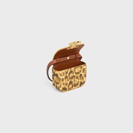 CL Leopard Print Logo Print Mini（12 x 9.5 x 4 cm）