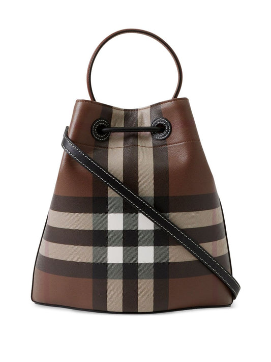 BBR small TB leather bucket bag(26x16x26cm)