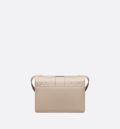 CD SMALL 30 MONTAIGNE BAG Powder Beige Calfskin（ 21 x 13.5 x 7 cm ）