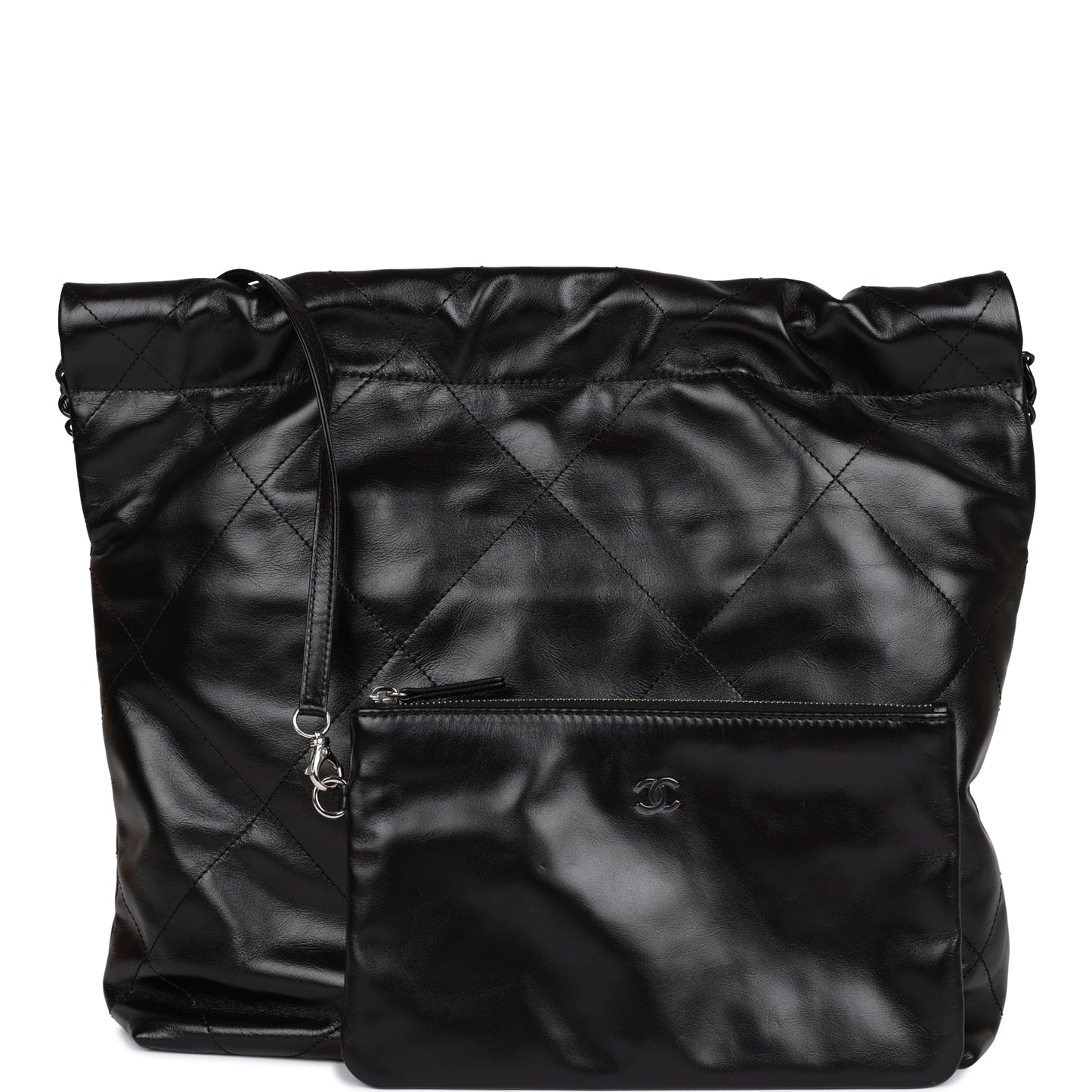 CC Small  Bag Black Black Hardware（48×45×10cm）