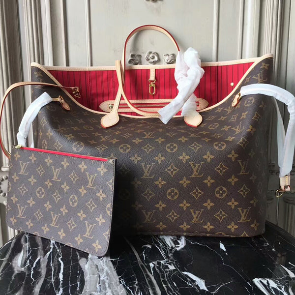 LV M41179 Neverfull GM Shoulder Bag Monogram Canvas( 40cm x 33cm x 20cm )