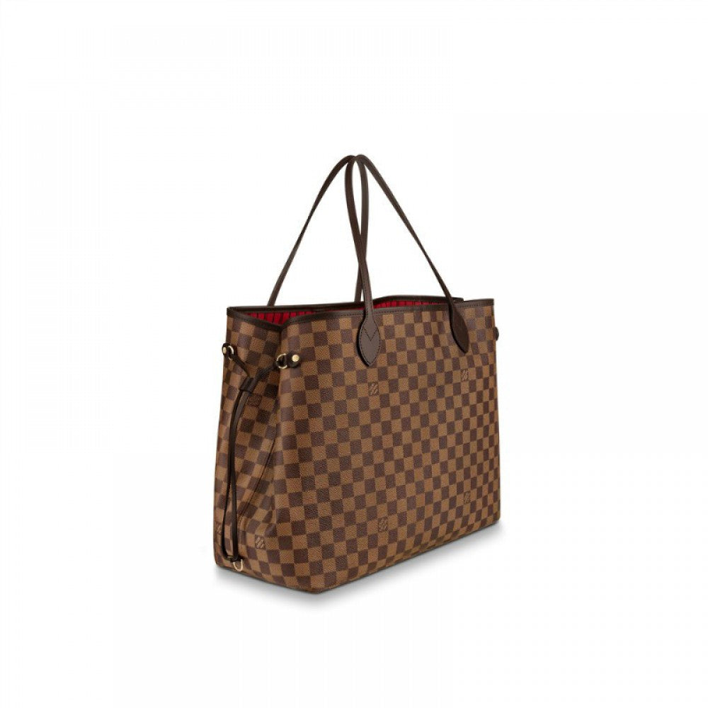 LV Damier Ebene Canvas Neverfull GM N41357(39.878X33.02X20.066cm)