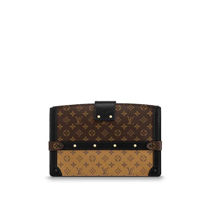 LV Trunk Clutch M43596(20x12x5.5CM)