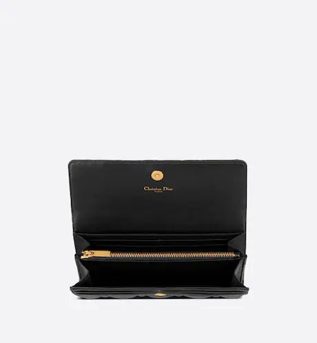 CD CARO WALLET Black（19 x 10.7 x 2.5cm）