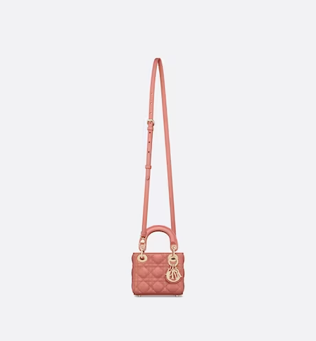 CD MICRO LADY BAG Ethereal Pink（12×10×5）