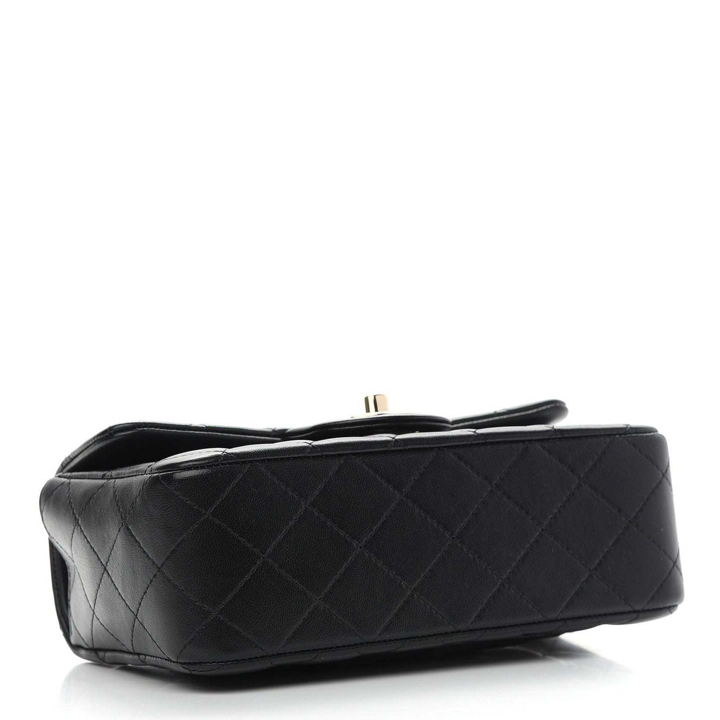 CC Mini Top Handle Flap in Black（20x13x9cm）