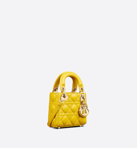 CD MICRO LADY CD BAG Yellow（12×10×5cm）