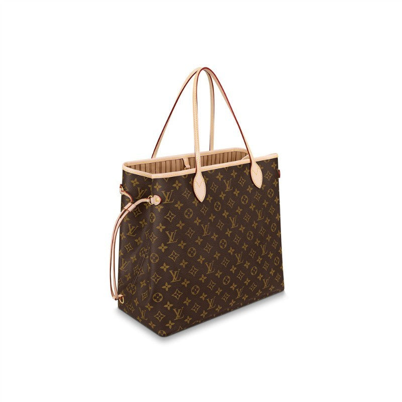 LV Monogram Canvas Neverfull GM M40990 Beige(40x33x20CM)