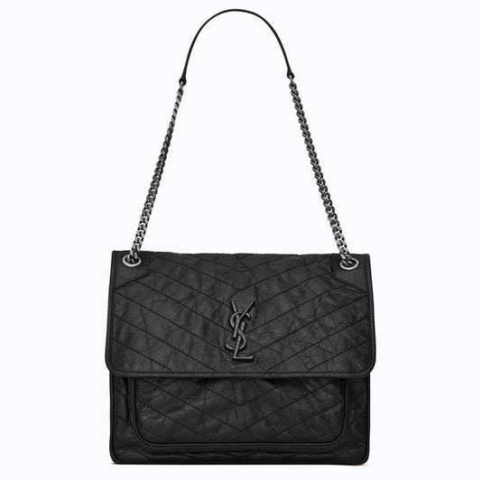 YSL Niki In Leather (28×20×8.5cm)