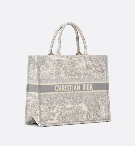 CD BOOK TOTE Gray Toile de  (42 x 35 x 18.5 cm)