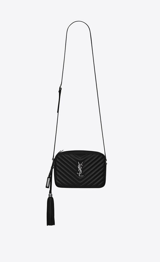 YSL Lou Camera Bag In Leather (23×16×6cm)