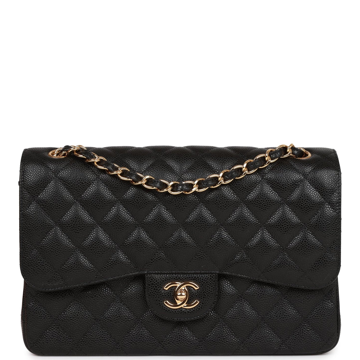 CC Double Flap Bag Black Hardware（25.5×16×6.5cm）