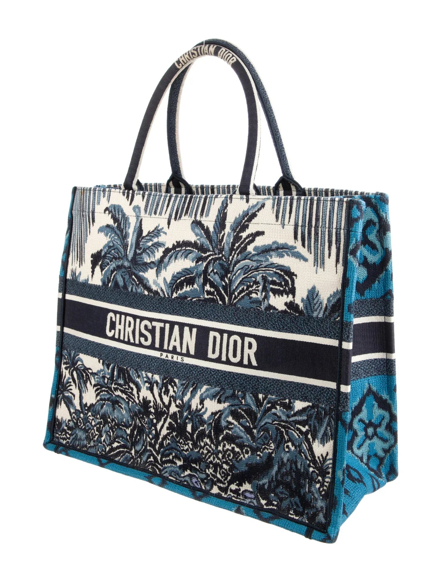 CD Large Palms Book Tote（42×35×18.5cm）