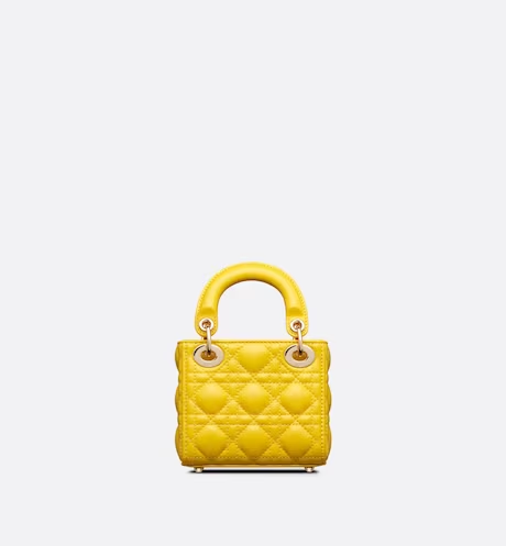 CD MICRO LADY CD BAG Yellow（12×10×5cm）