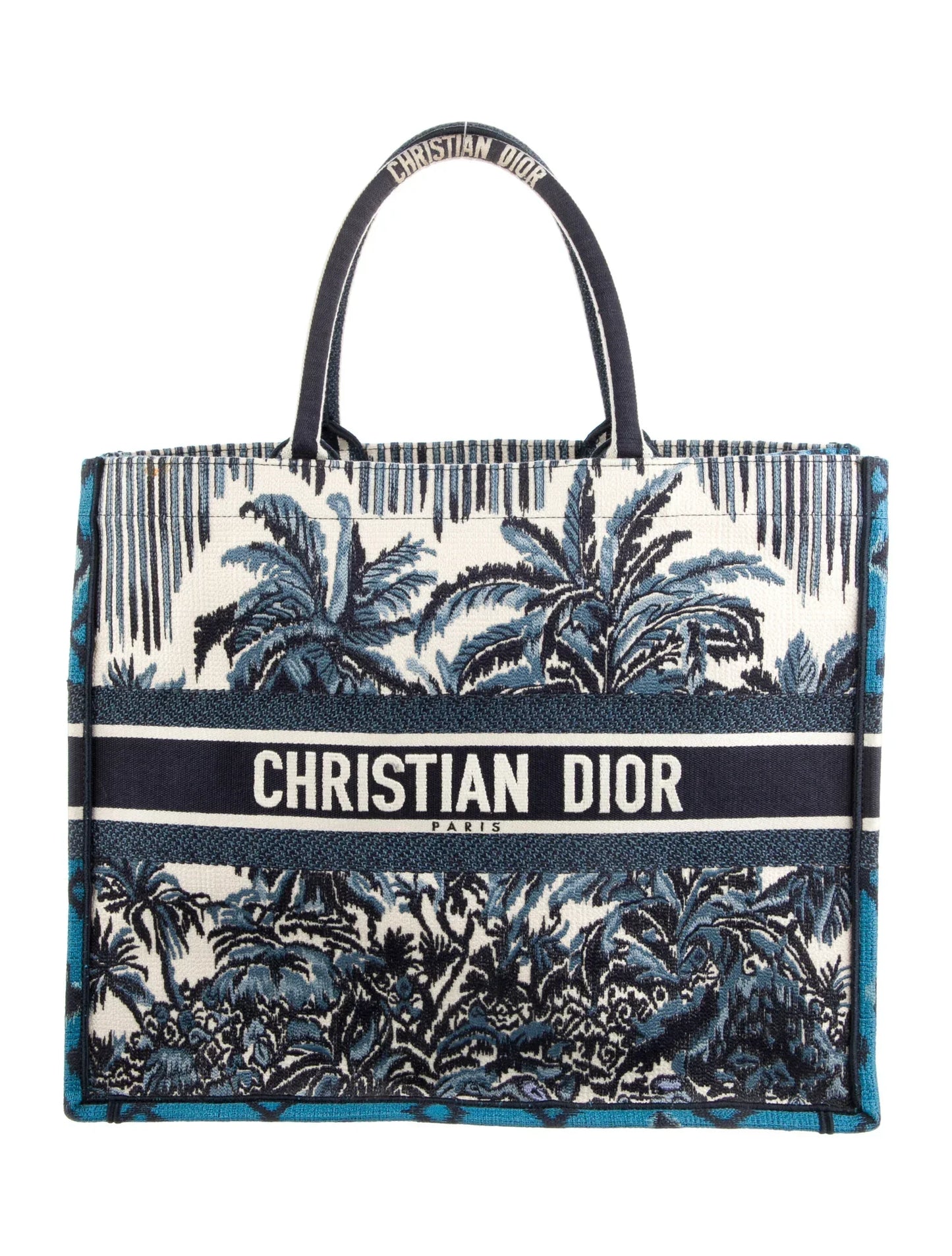 CD Large Palms Book Tote（42×35×18.5cm）