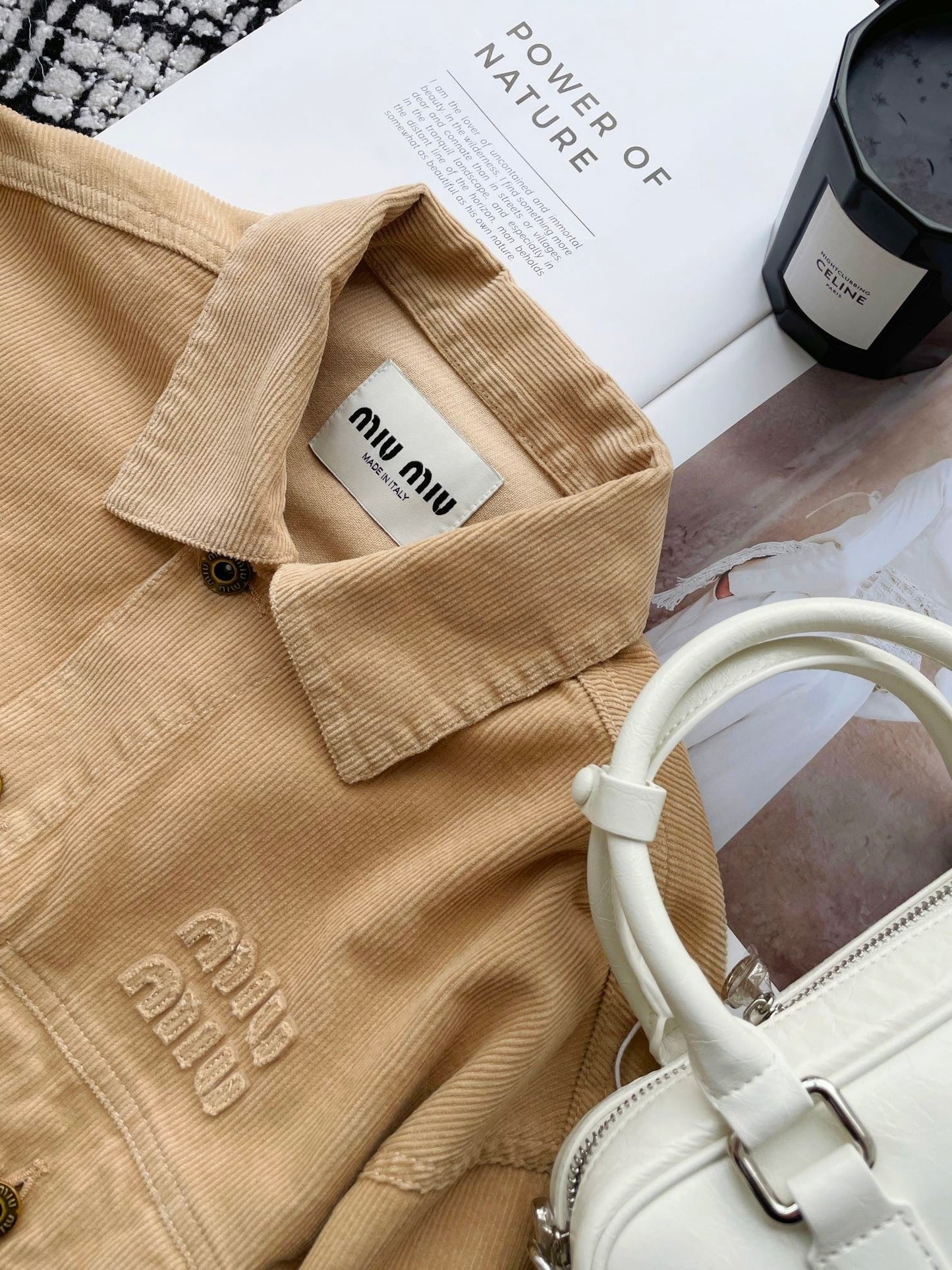 Early autumn m lantern corduroy jacket and shorts