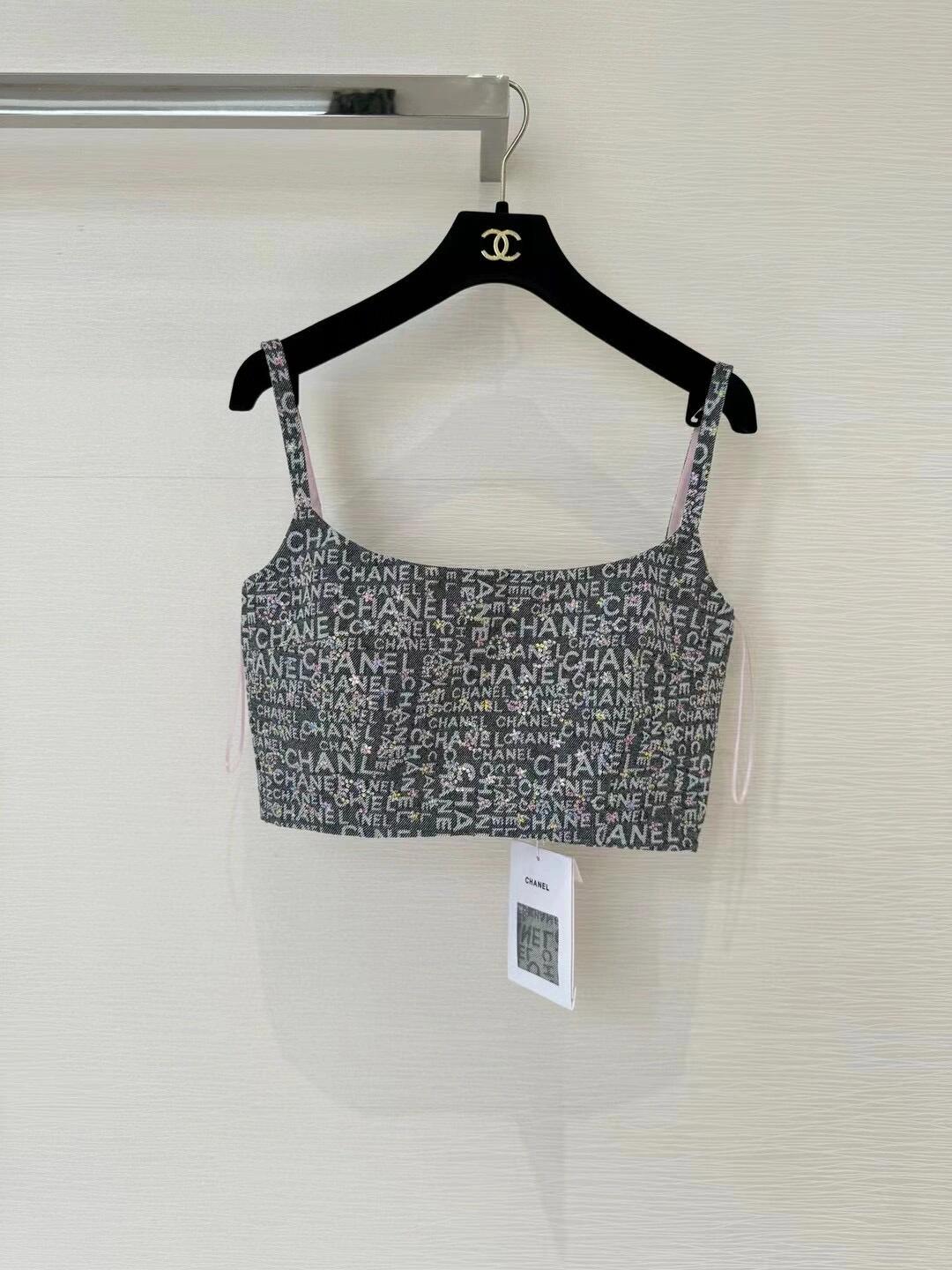 Letter print camisole