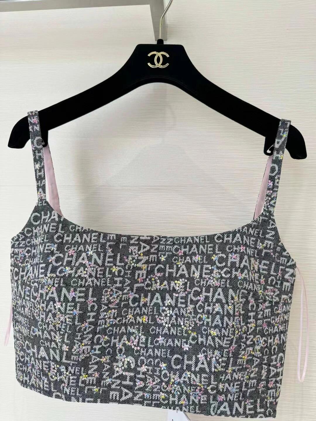 Letter print camisole