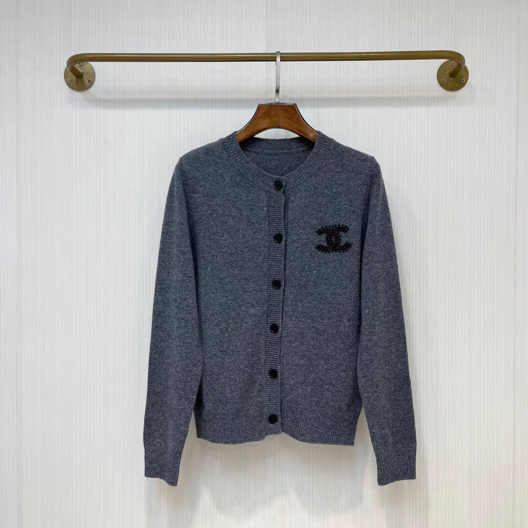 CC New logo knitted soft cardigan