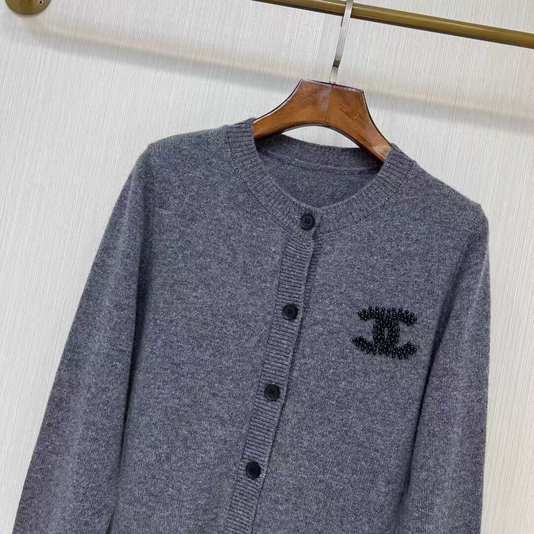 CC New logo knitted soft cardigan