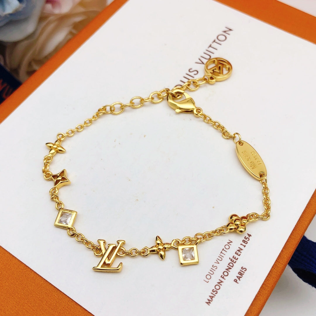 2024FW-7 New Letter logo bracelet